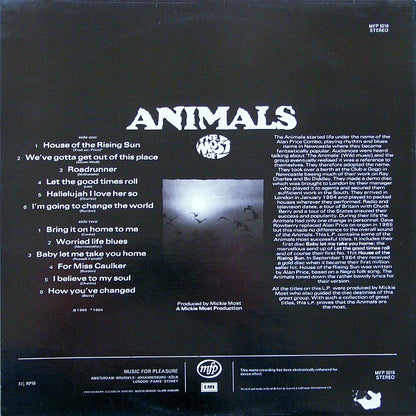 The Animals : The Most Of (LP, Comp)