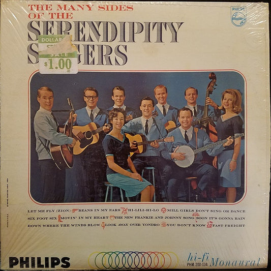 The Serendipity Singers : The Many Sides Of The Serendipity Singers (LP, Album, Mono, Ric)