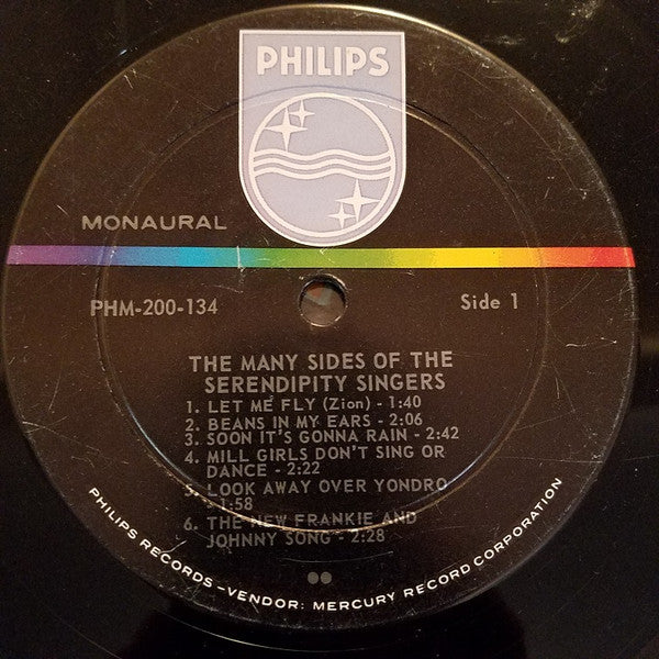 The Serendipity Singers : The Many Sides Of The Serendipity Singers (LP, Album, Mono, Ric)