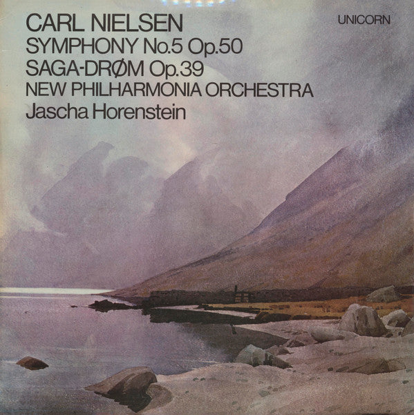 Carl Nielsen, New Philharmonia Orchestra, Jascha Horenstein : Symphony No. 5 Op. 50 / Saga-Drøm Op. 39 (LP, Album)