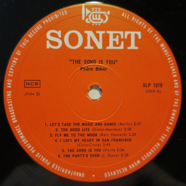 Pedro Biker : The Song Is You (LP, Album)