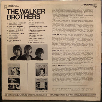 The Walker Brothers : The Walker Brothers (LP, Album)