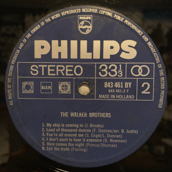 The Walker Brothers : The Walker Brothers (LP, Album)