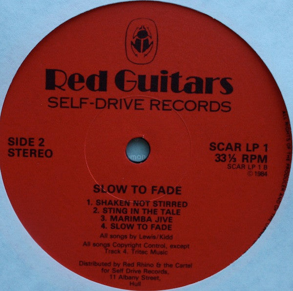 Red Guitars : Slow To Fade (LP, Album, Gat)