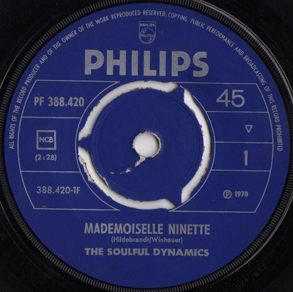 Soulful Dynamics : Mademoiselle Ninette (7", Single, Mono)