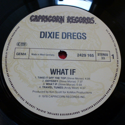 Dixie Dregs : What If (LP, Album)