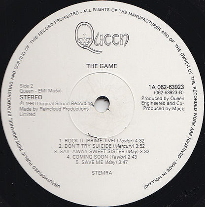 Queen : The Game (LP, Album, Foi)