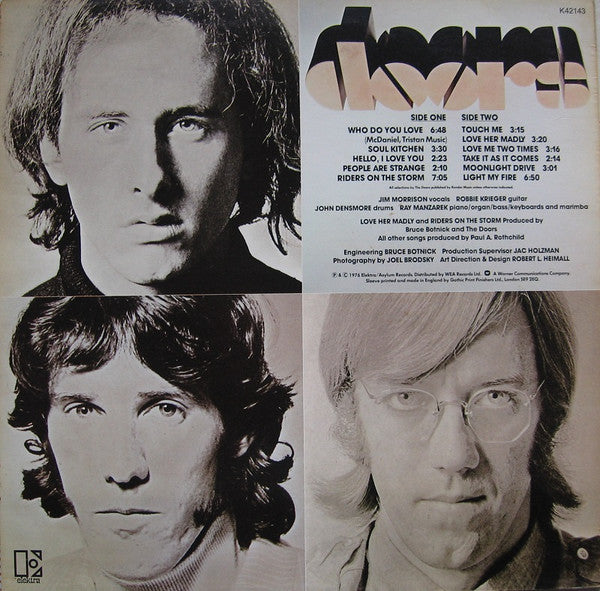 The Doors : The Best Of Doors (LP, Comp)