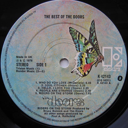 The Doors : The Best Of Doors (LP, Comp)