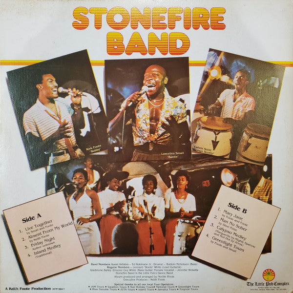 The Stonefire Band : Grilled Lobster (LP, Album)