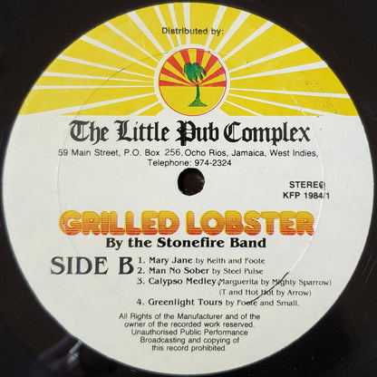 The Stonefire Band : Grilled Lobster (LP, Album)