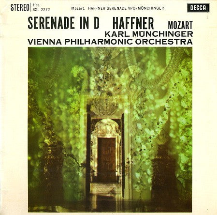 Wolfgang Amadeus Mozart / Karl Münchinger, Wiener Philharmoniker : Serenade No. 7 In D (K. 520) ("Haffner") (LP)