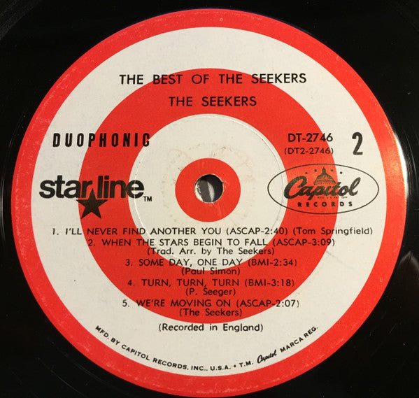 The Seekers : The Best Of The Seekers (LP, Comp, Duo)