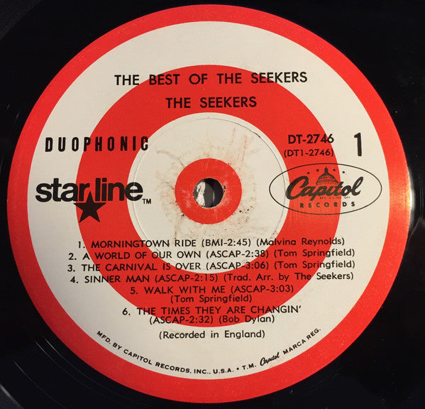 The Seekers : The Best Of The Seekers (LP, Comp, Duo)