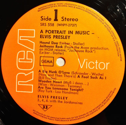 Elvis Presley : A Portrait In Music (LP, Comp, Gat)