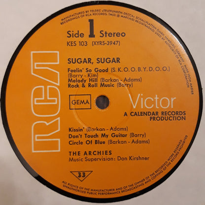 The Archies : Sugar Sugar (LP, Album)