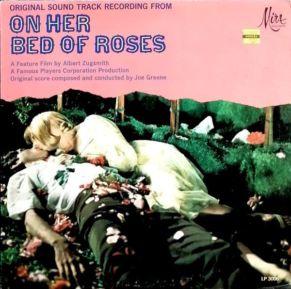 Joe Greene (2) : On Her Bed Of Roses (Soundtrack) (LP, Album, Mono)