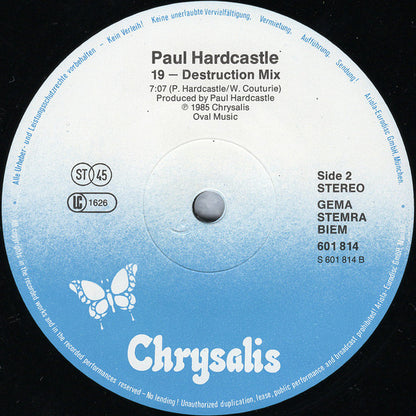 Paul Hardcastle : 19 (The Final Story) (12", Maxi)