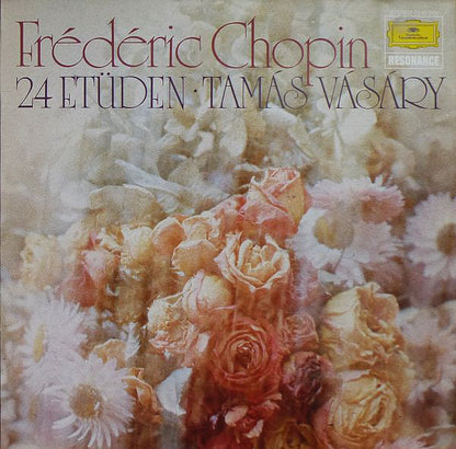 Frédéric Chopin, Tamás Vásáry : 24 Etüden (LP, Album, RE)