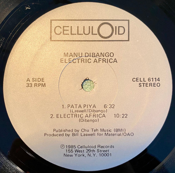Manu Dibango : Electric Africa (LP, Album)
