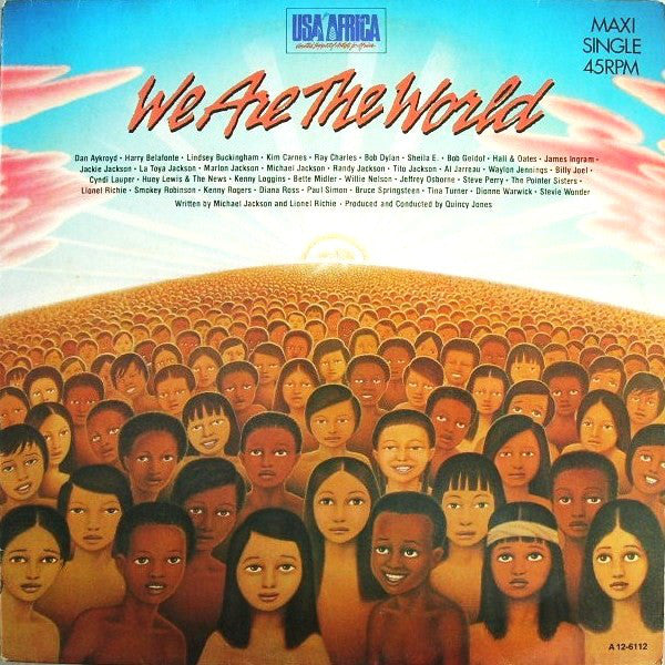 USA For Africa : We Are The World (12", Maxi)