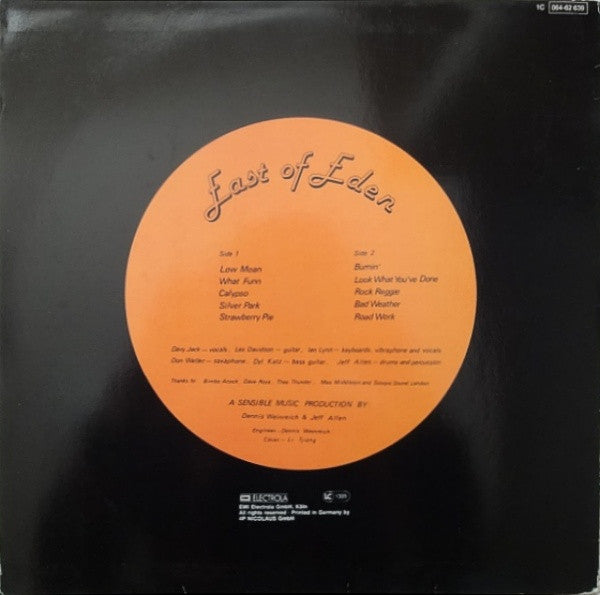 East Of Eden (2) : Silver Park (LP, Album)