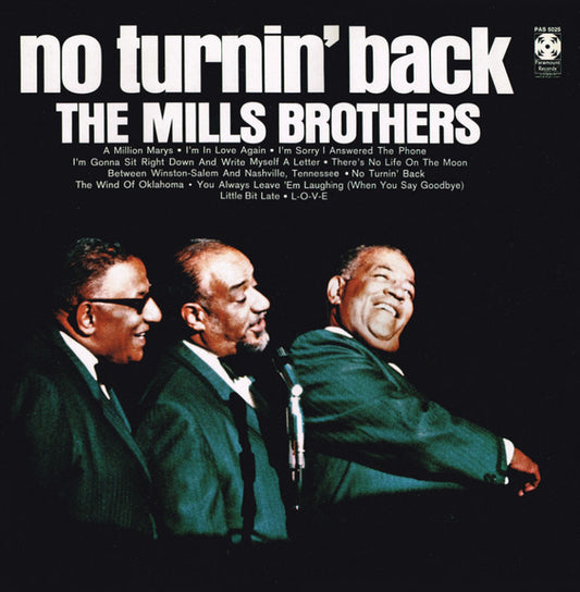 The Mills Brothers : No Turnin' Back (LP, Album, Ter)