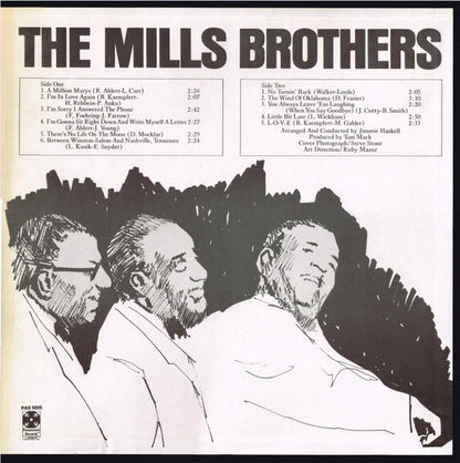 The Mills Brothers : No Turnin' Back (LP, Album, Ter)