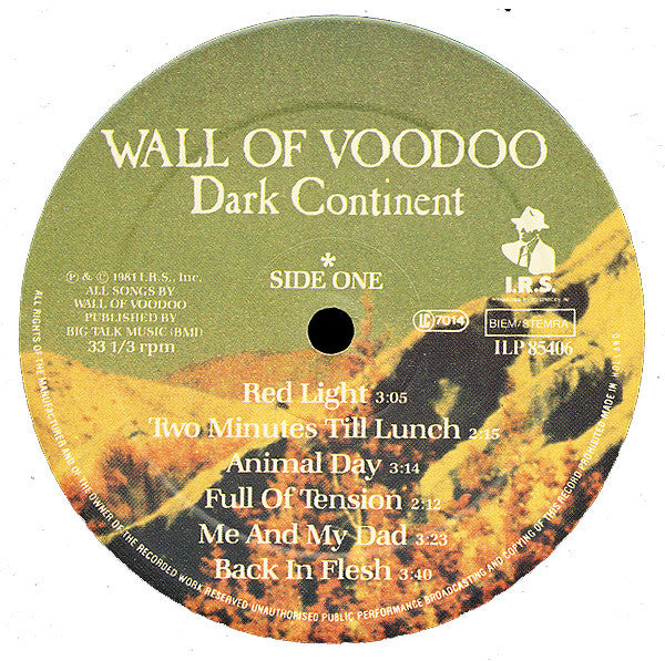 Wall Of Voodoo : Dark Continent (LP, Album)