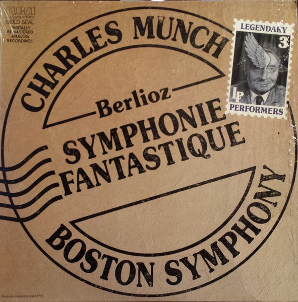 Hector Berlioz, Charles Munch, Boston Symphony Orchestra : Symphonie Fantastique (LP, RE, RM)