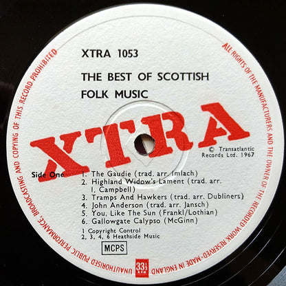 Various : The Best Of Scottish Folk Music (LP, Comp)
