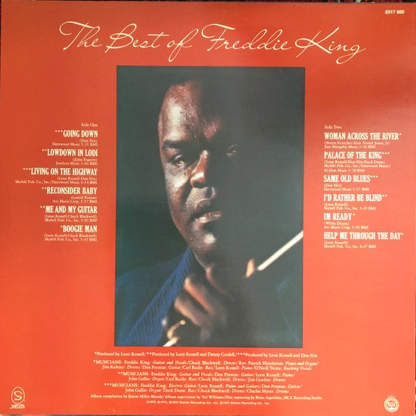 Freddie King : The Best Of Freddie King (LP, Comp)