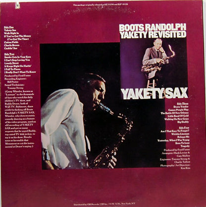 Boots Randolph : Yakety Sax/Yakety Revisited  (2xLP, Comp)