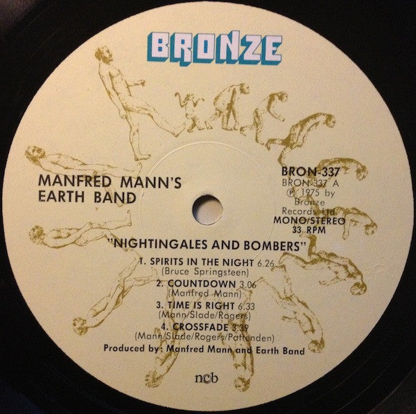 Manfred Mann's Earth Band : Nightingales & Bombers (LP, Album)