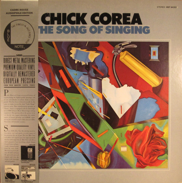 Chick Corea : The Song Of Singing (LP, Album, RE, RM)