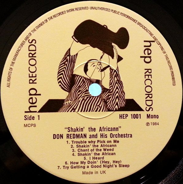 Don Redman And His Orchestra : Shakin' The Africann (LP, Album, Comp, Mono)