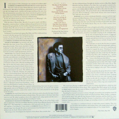 Paul Simon : Graceland (LP, Album)