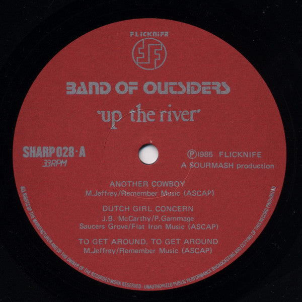 Band Of Outsiders : Up The River (LP, MiniAlbum)