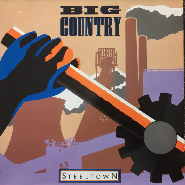 Big Country : Steeltown (LP, Album, Gat)