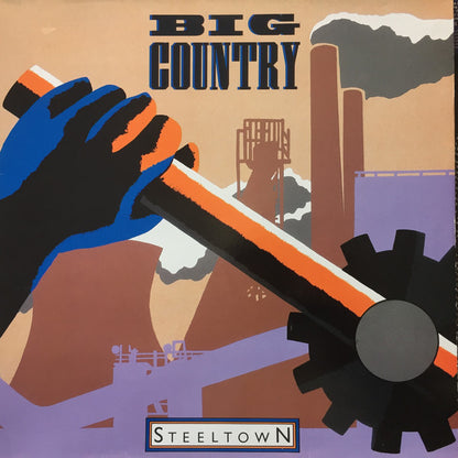 Big Country : Steeltown (LP, Album, Gat)