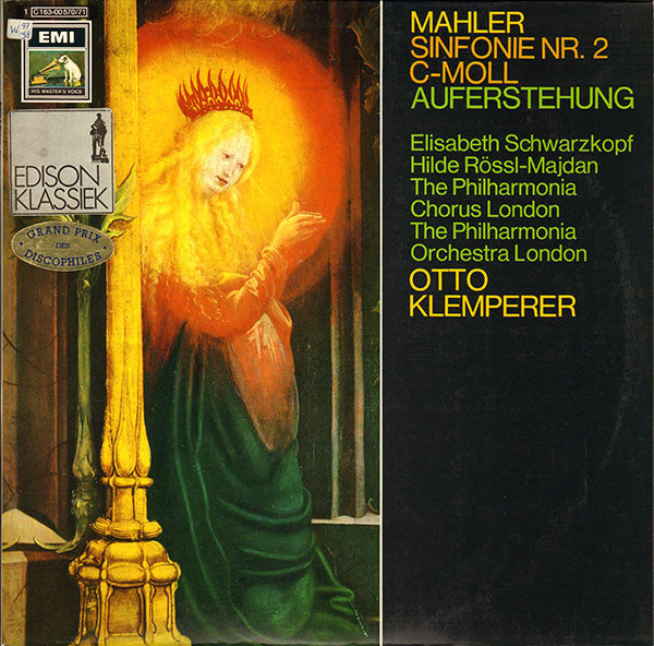 Gustav Mahler, Otto Klemperer, Philharmonia Orchestra And Philharmonia Chorus : Sinfonie Nr. 2 C-Moll "Auferstehung" (2xLP, Album)