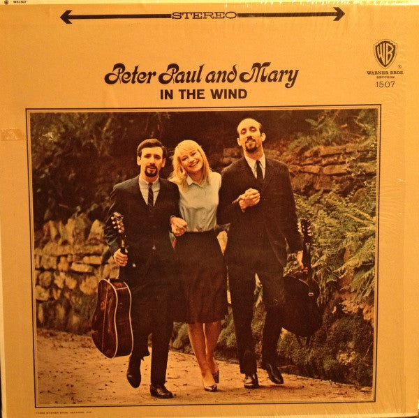 Peter, Paul & Mary : In The Wind (LP, Album, RE)