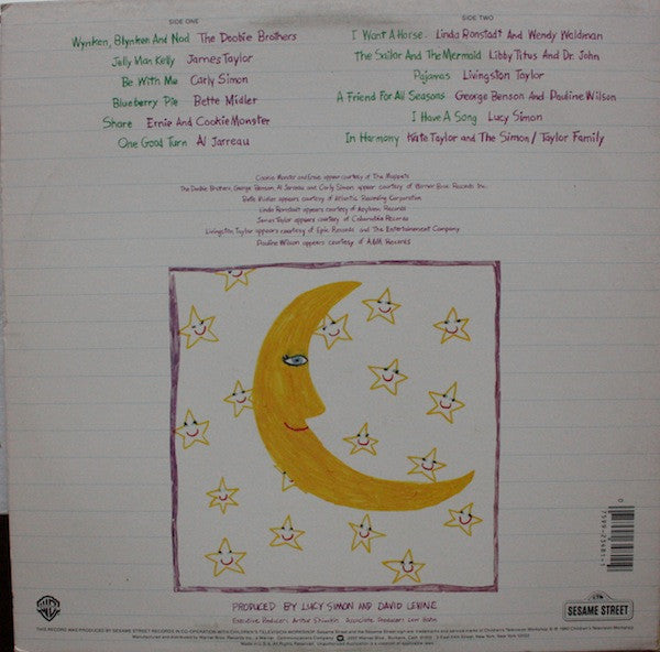 Various : In Harmony - A Sesame Street Record (LP, Comp, Jac)