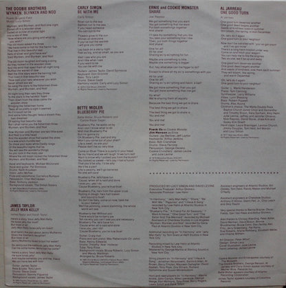 Various : In Harmony - A Sesame Street Record (LP, Comp, Jac)