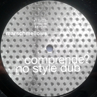 Marschmellows : Comprende? E.P. (12", EP)