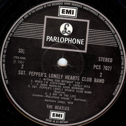 The Beatles : Sgt. Pepper's Lonely Hearts Club Band (LP, Album, RE, RP, Gra)