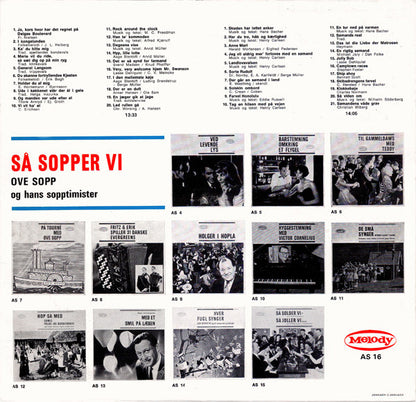 Ove Sopp Og Hans "Sopptimister" : Så Sopper Vi (10", Mono)