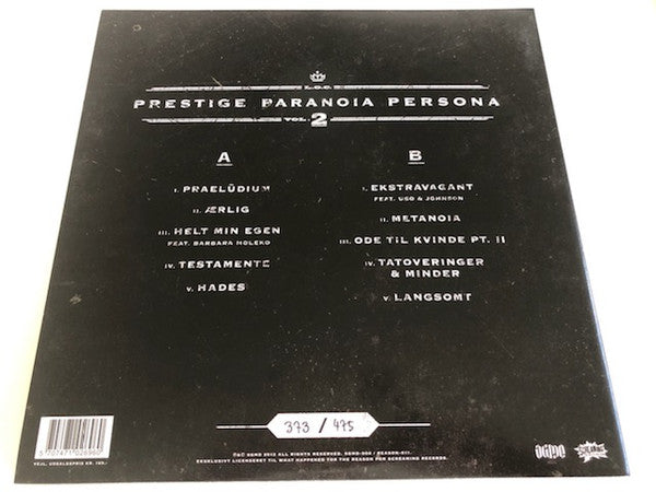 L.O.C. : Prestige, Paranoia, Persona Vol. 2 (LP, Album, Ltd, Num, Gat)