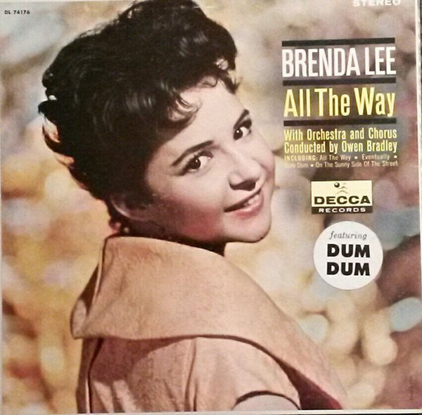 Brenda Lee With Orchestra And Chorus Directed By Owen Bradley : All The Way (LP, Album, RP)