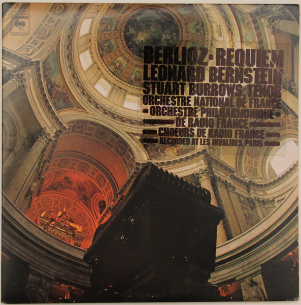 Hector Berlioz - Leonard Bernstein, Stuart Burrows, Orchestre National De France, Orchestre Philharmonique De Radio France, Chœur De Radio France : Requiem (2xLP, Album, Aut)